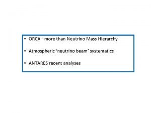 ORCA more than Neutrino Mass Hierarchy Atmospheric neutrino