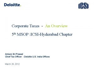 Msop icsi