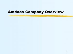 Amdocs company profile