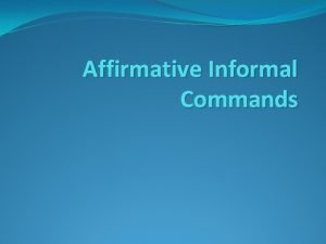 Ponerlos formal command Ponerlos formal command