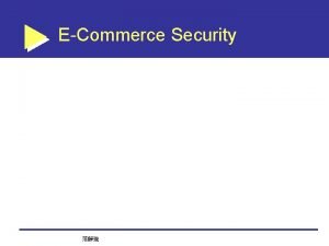 ECommerce Security The Security Threats Computer Crime and