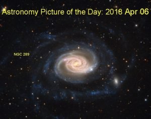 Astronomy picture of the day 17 april 2001