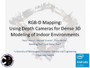 RGBD Mapping Using Depth Cameras for Dense 3