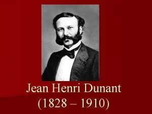 Jean Henri Dunant 1828 1910 1828 mjus 8n