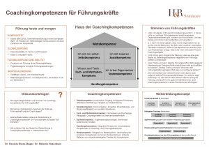 Coachingkompetenzen fr Fhrungskrfte Fhrung heute und morgen Haus