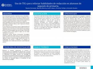 Uso de TICs para reforzar habilidades de redaccin