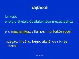 Máltai kereszt hajtás