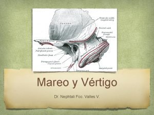 Mareo y Vrtigo Dr Nephtali Fco Valles V