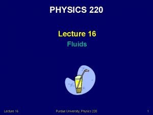 Physics 220 purdue