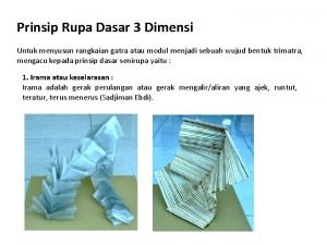 Rupa dasar 3d