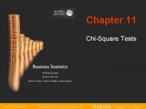 Chapter 11 ChiSquare Tests Copyright 2016 Pearson Education