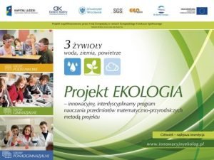 Program Trzy ywioy Program dla wybranego etapu edukacyjnego