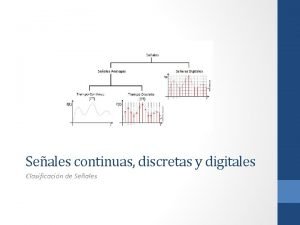 Señales discretas y continuas