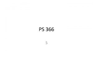 Ps 366 Ps 366