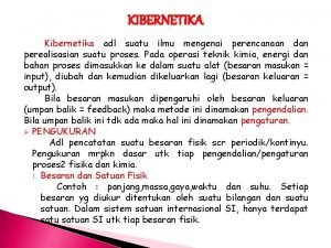 Sistem kibernetika