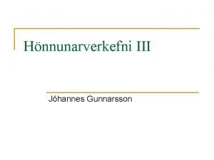 Hnnunarverkefni III Jhannes Gunnarsson Bremsur F 1 bll