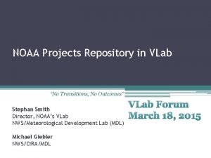 Vlab noaa