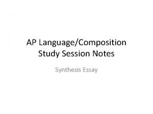 Ap synthesis prompt