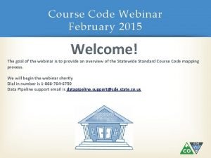 Course code meaning