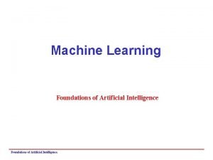 Learning in ai