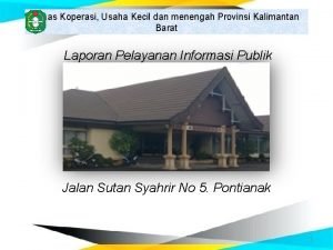 Dinas Koperasi Usaha Kecil dan menengah Provinsi Kalimantan