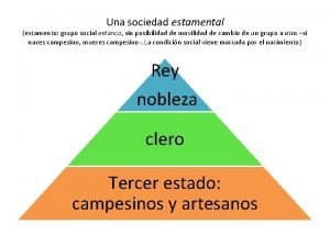 Sociedad estamental