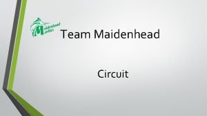 Team Maidenhead Circuit Circuit instructions Do each exercise