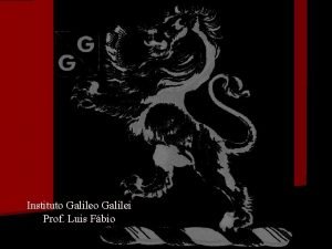 Instituto Galilei Prof Luis Fbio Matemtica Geometria Analtica