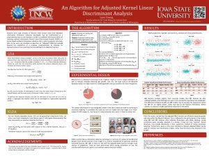 An Algorithm for Adjusted Kernel Linear Discriminant Analysis