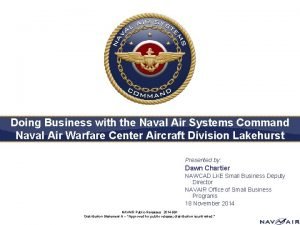Doing Business with the Naval Air Systems Command