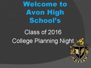 Naviance avon high school