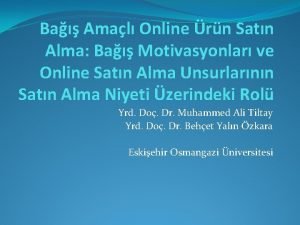 Ba Amal Online rn Satn Alma Ba Motivasyonlar