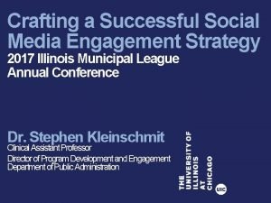 Crafting a Successful Social Media Engagement Strategy 2017