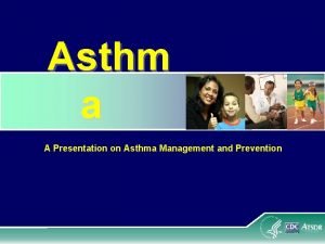 Pathophysiology of asthm