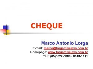 Preencher cheque cruzado