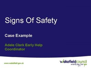 Signs of safety danger statement examples