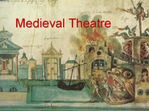 What liturgical drama uses allegory to relay its stories What liturgical drama uses allegory to relay its stories