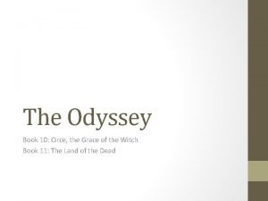 The odyssey book 10