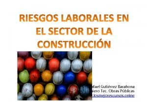 Rafael Gutirrez Barahona Ingeniero Tec Obras Pblicas www