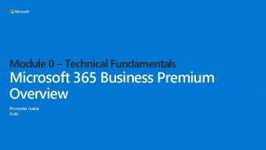 Microsoft 365 business premium