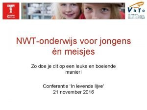 NWTonderwijs voor jongens n meisjes Zo doe je