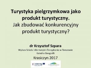 Rdzeń produktu turystycznego