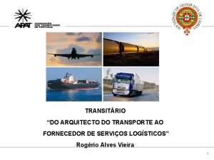 TRANSITRIO DO ARQUITECTO DO TRANSPORTE AO FORNECEDOR DE