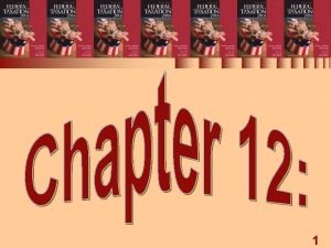 Chapter 12 The Gift Tax 1 THE GIFT
