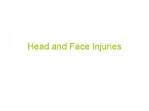 Head and Face Injuries Cerebral Concussion Definition immediate
