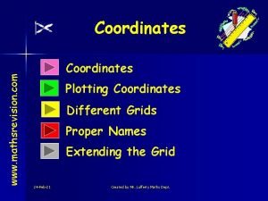 www mathsrevision com Coordinates Plotting Coordinates Different Grids