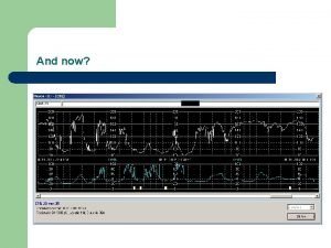 And now And now alleviation of cause diagnostic