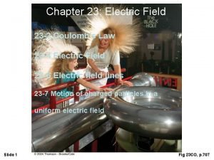 Chapter 23 Electric Field 23 3 Coulombs Law