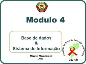 Modulo 4 Base de dados Sistema de Informao