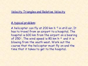Relative triangles